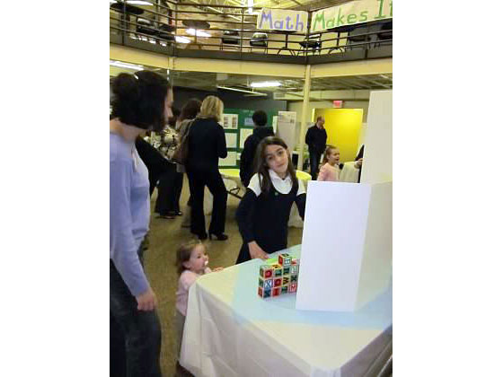Math Fair exhibit